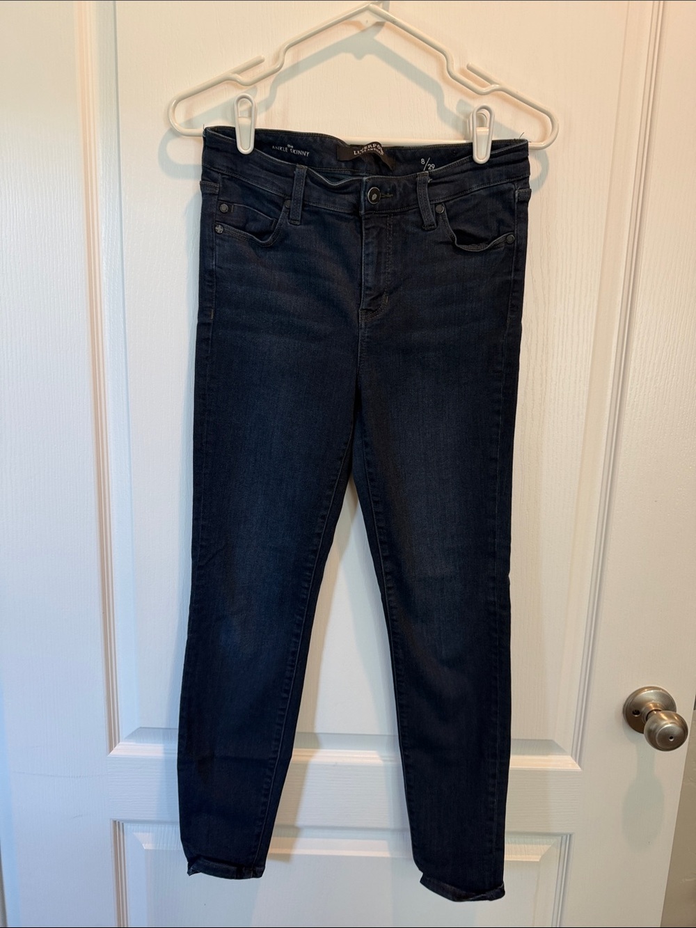 Liverpool Women’s Dark Indigo Skinny Jeans